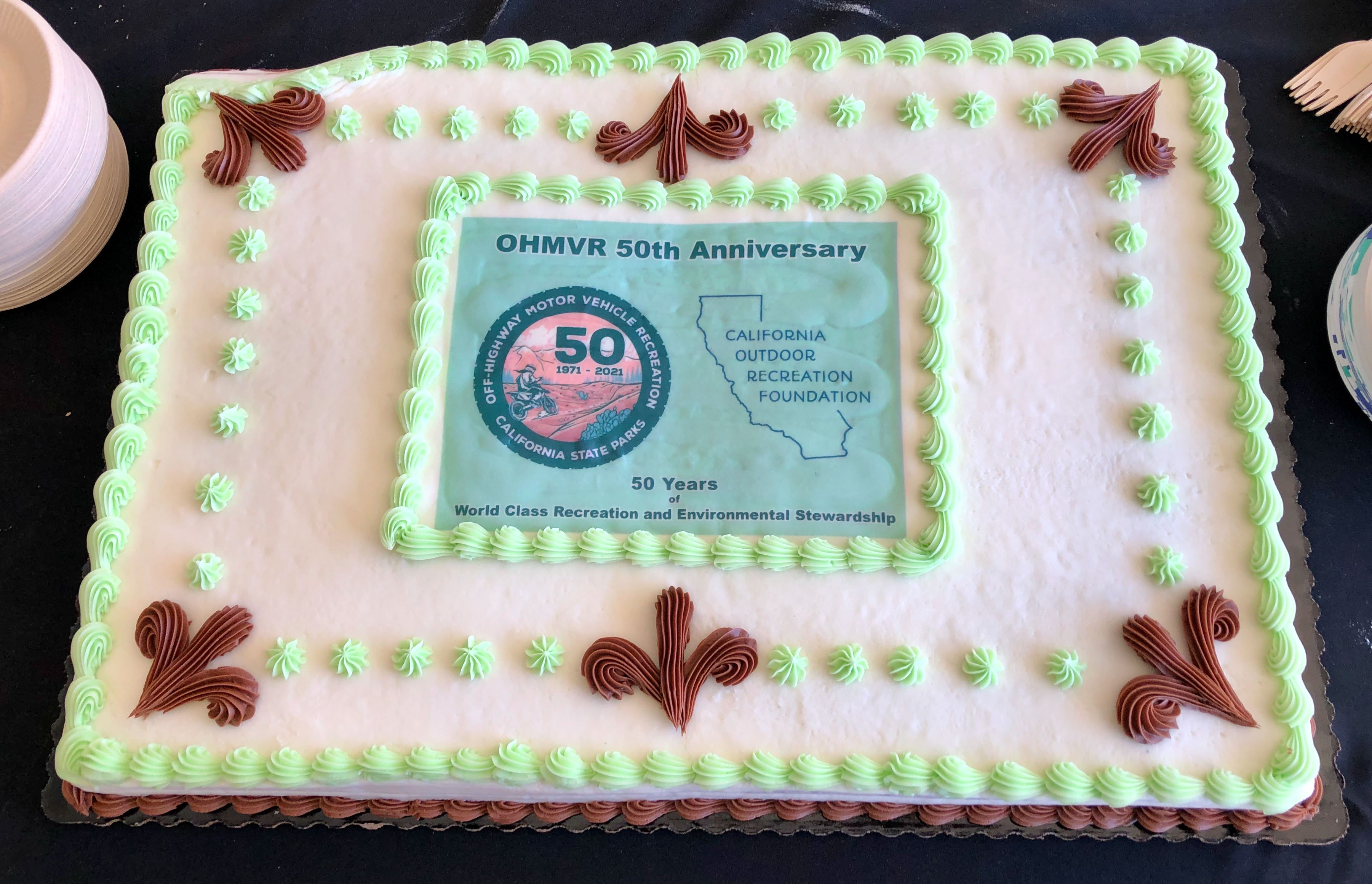 50 Year Anniversary Cake