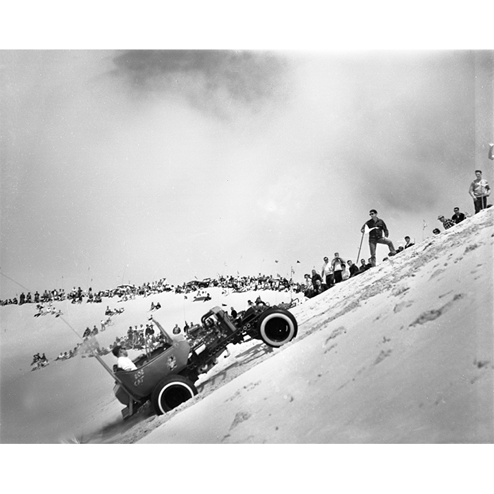 Early hill climb at Pismo Dunes